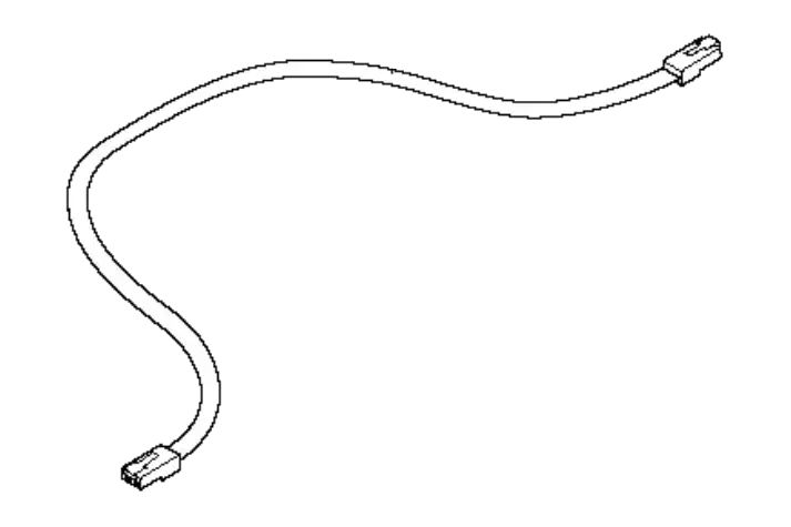 6-Pin Rj12 Modular Jack Cable (550Mm) For Husqvarna Robotic Mowers – Part 536253904 1