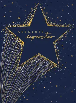 Absolute Superstar Celebration Greeting Card 1