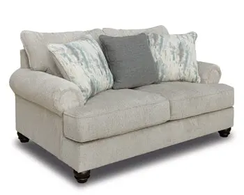 Akinlane Pewter Loveseat 1