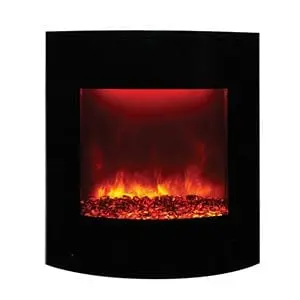 Amantii 24-Inch Curved Glass Surround For Wm-Bi-2428-Vlr-Bg Fireplace 1