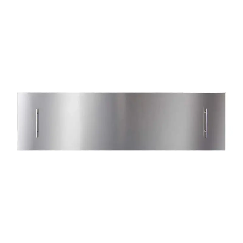 Amantii Panorama 40-Inch Slim/Deep Stainless Steel Outdoor Fireplace Cover 1