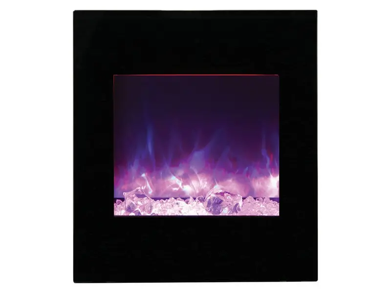 Amantii Wm-Bi-2428-Vlr 24-Inch Zero-Clearance Electric Fireplace For Wall, Corner, Or Recessed Installation 2