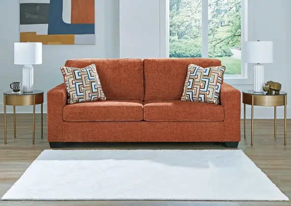 Aviemore 3-Seater Sofa In Spice Fabric 2