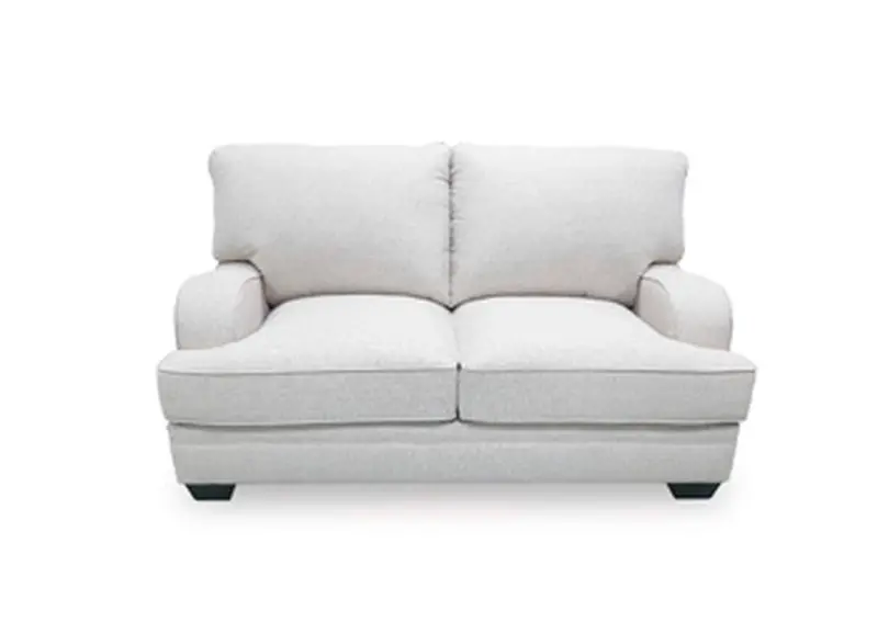Belread Linen-Look Loveseat – Minimalist Two-Seat Couch 1