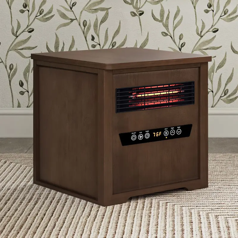 Birch Woodgrain Infrared Heater – Country Living Styling 1