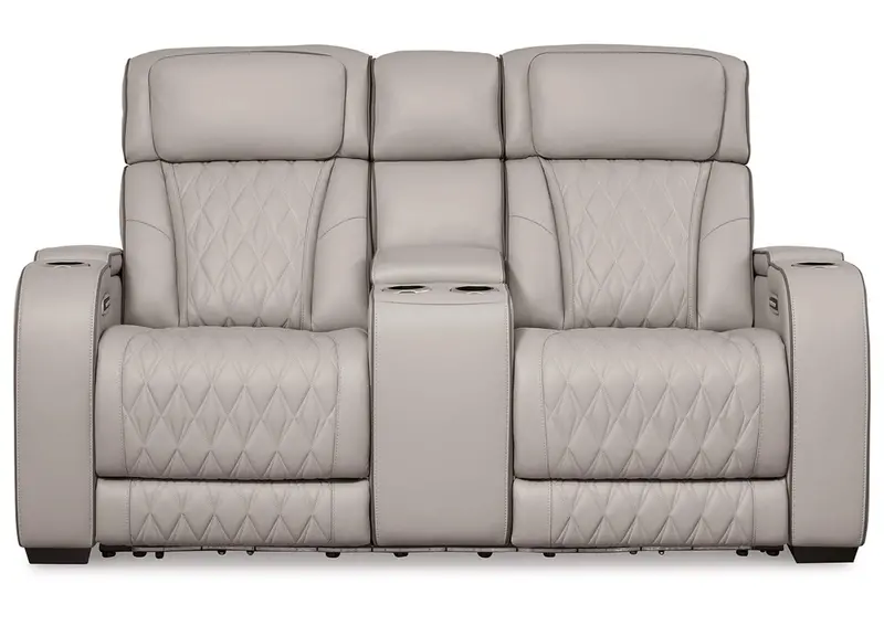 Boyington Console Loveseat With Power Recline 2