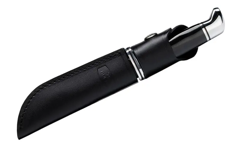 Buck Knives Brahma Fixed-Blade Knife – 117 Model With Black Polymer Handle & Sheath 2