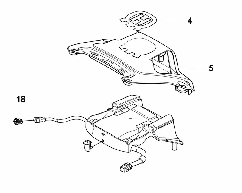 Charging Module Kit For Husqvarna 405Xe And 410Xe Automowers 1