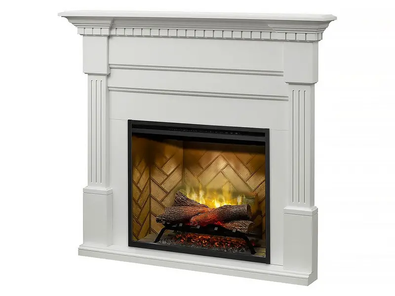 Christina Builtrite White Fireplace Mantel (Mantel Only) 1
