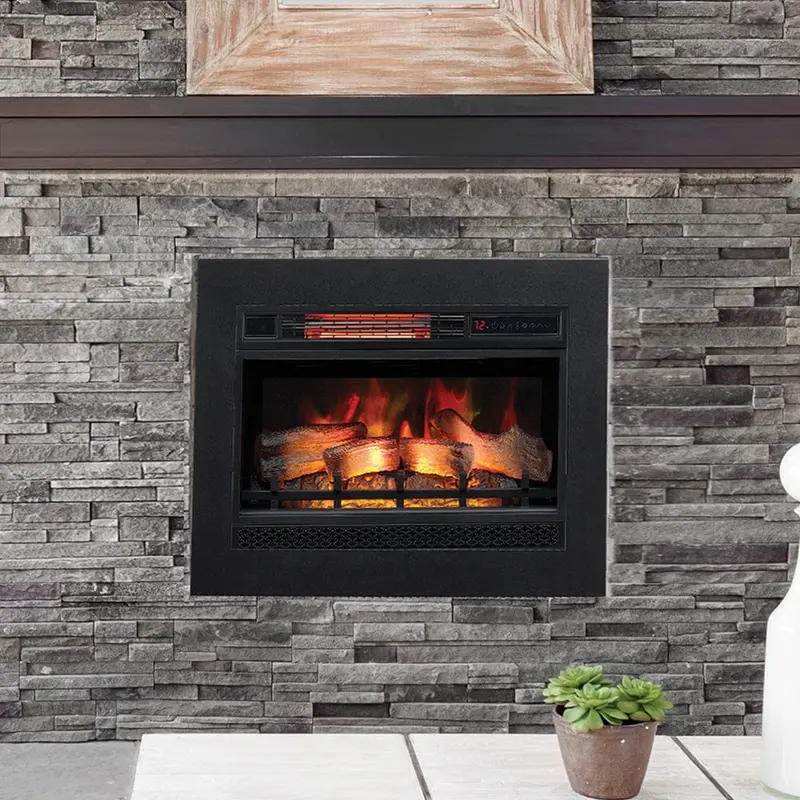 Classicflame 26-Inch Flush-Mount Electric Fireplace Conversion Kit 2