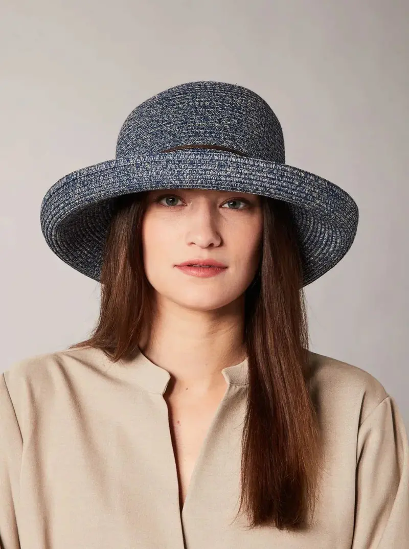 Denim Norma Cloche Hat – Canadian Hat Brand 2