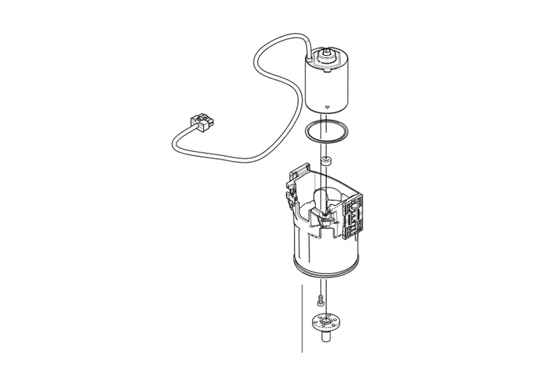 Husqvarna Cutter Motor Assembly – Type 152.3.1 (531260901) 1