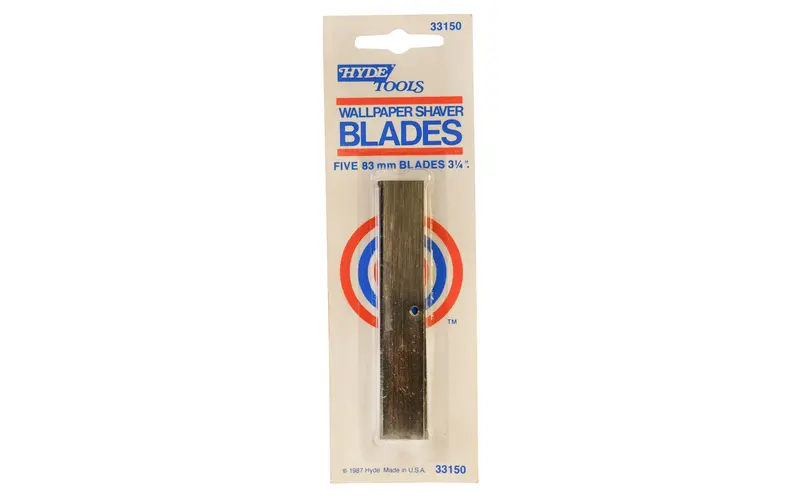 Hyde Tools 3-1/4-Inch Wallpaper Shaver Replacement Blades (5-Pack) 1