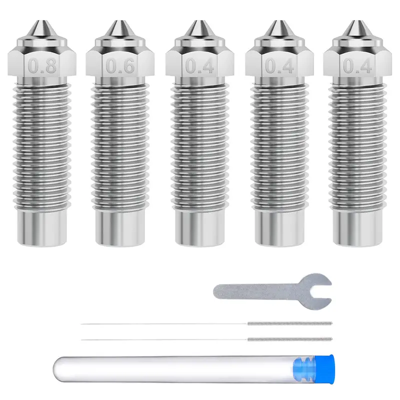 Industrial-Grade Hardened Steel Nozzle Set For Neptune 4 Series 1