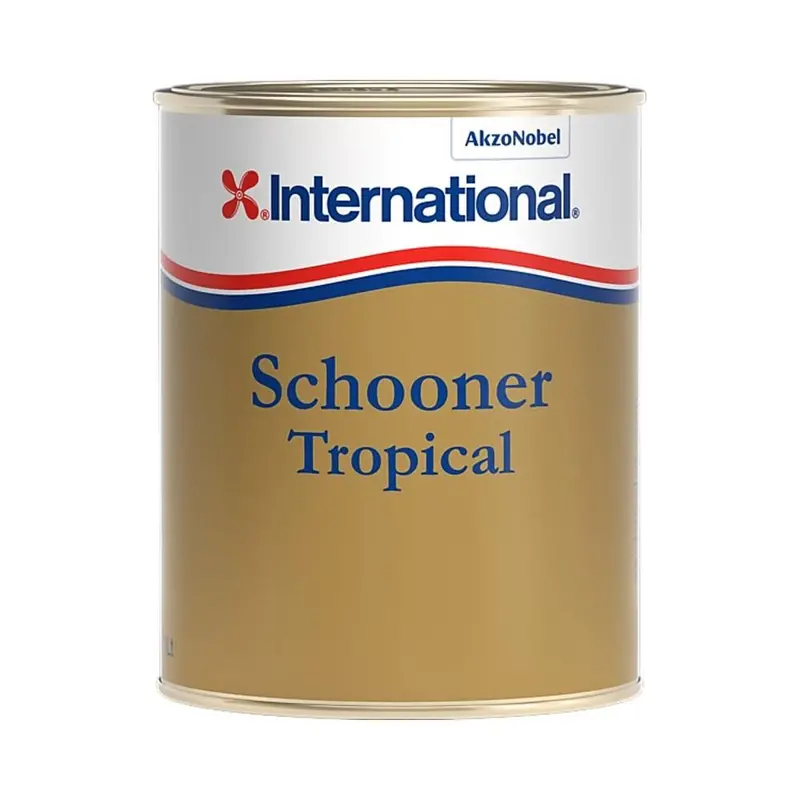 International Paint Schooner Tropical Varnish – Uv-Resistant Exterior Wood Finish 1
