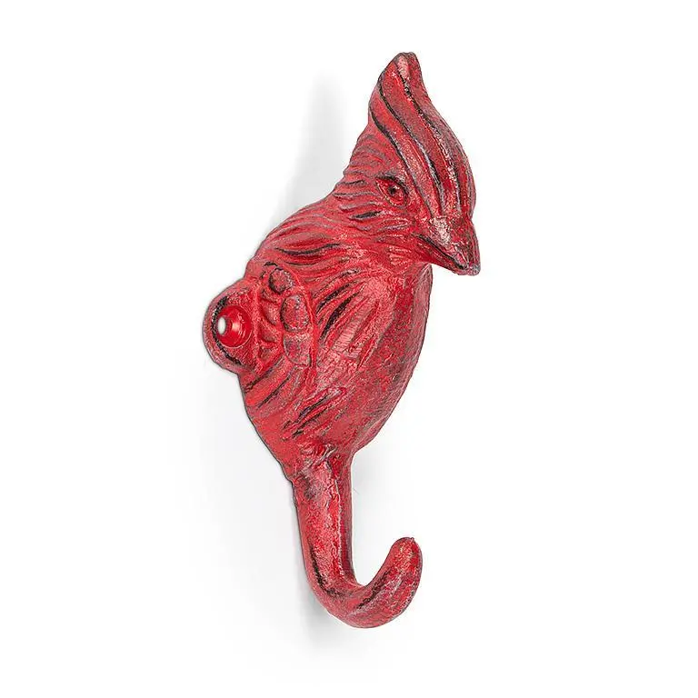 Iron Cardinal Wall Hook 1