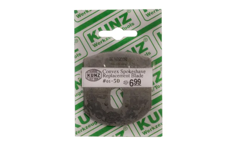 Kunz Convex Spokeshave Blade Replacement 1