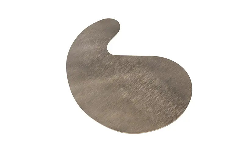 Kunz Swan-Neck Gooseneck Cabinet Scraper For Tight-Area Finishing 1