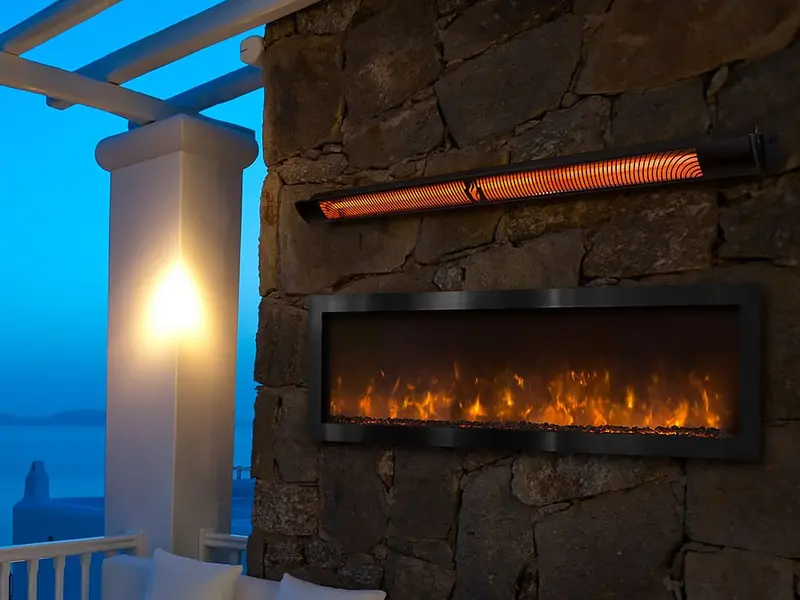 Modern Flames Nova-60 Outdoor-Rated Quartz Infrared Heater 1
