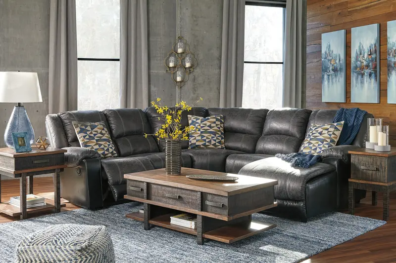 Nantahala Modular Sectional Sofa – 4-Piece Configuration 1