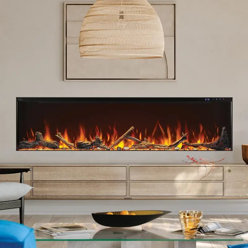 Napoleon Astound Flexmount 74-Inch Linear Electric Fireplace 1