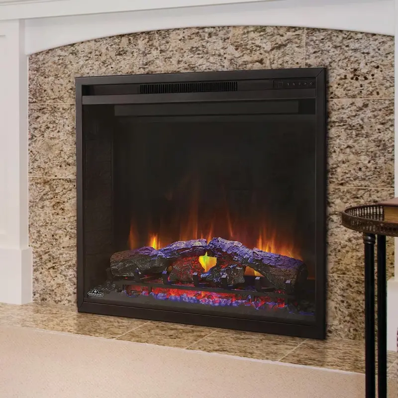 Napoleon Element 36-Inch Built-In Electric Fireplace With Optional Trim Kit 1