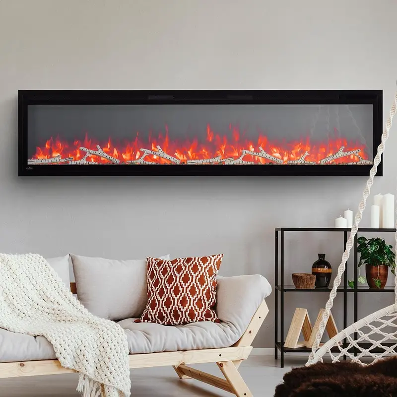 Napoleon Entice 72-Inch Linear Smart Electric Fireplace 1