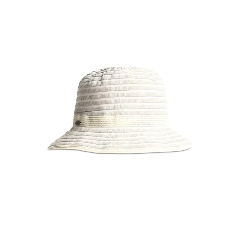 Natural-Mix Clairine Ribbon Cloche Hat – Canadian Hat Brand 1