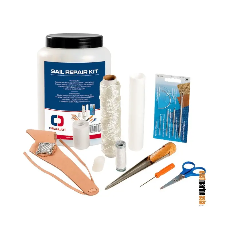 Osculati Sail Repair Kit – Patch & Adhesive Set 1