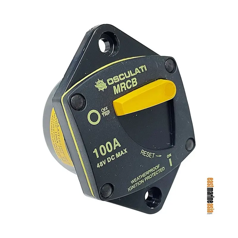 Recessed Marine-Rated Circuit Breaker (Mrcb) – Osculati Certified 1