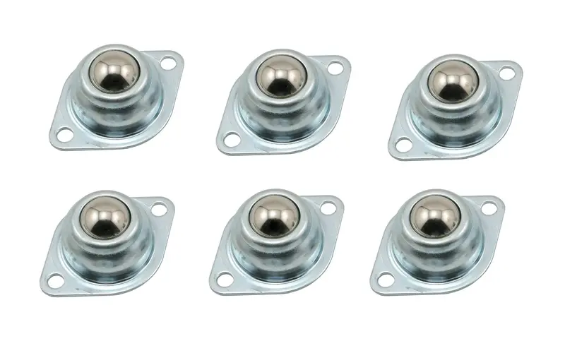 Set Of Six 5/8" Ball-Bearing Work Rollers – Heavy-Duty Support 1