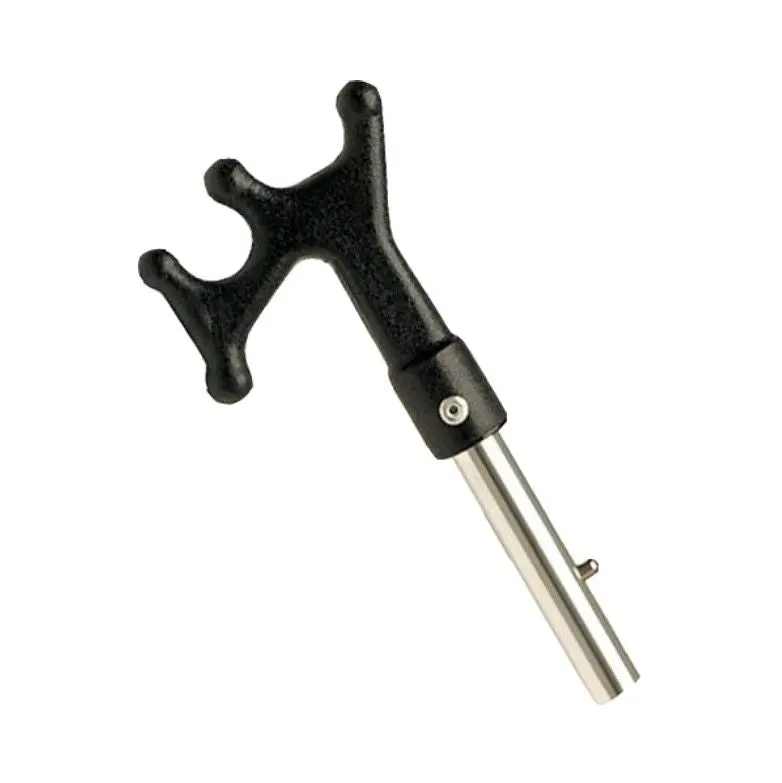 Shurhold 3-In-1 Multi-Function Boat Hook With Hook, Scoop & Retrieval Tip 1
