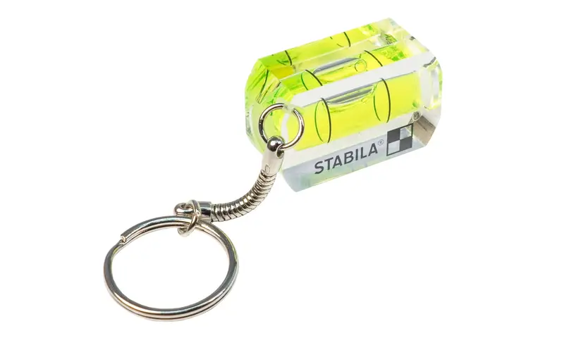 Stabila Mini Keychain Spirit Level – Compact Aluminum Design 2