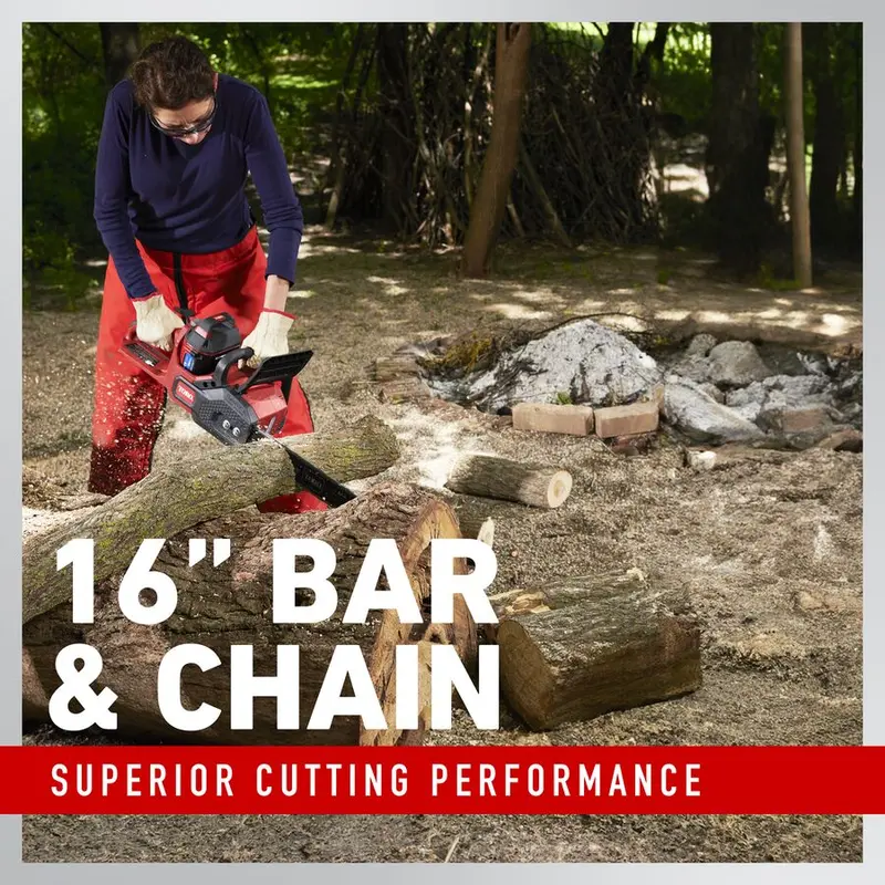 Toro 51850 60V Max Brushless Chainsaw – 16-Inch Bar With 2.5Ah Battery 1