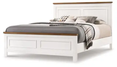 Westconi Queen-Sized Panel Bed Frame 1
