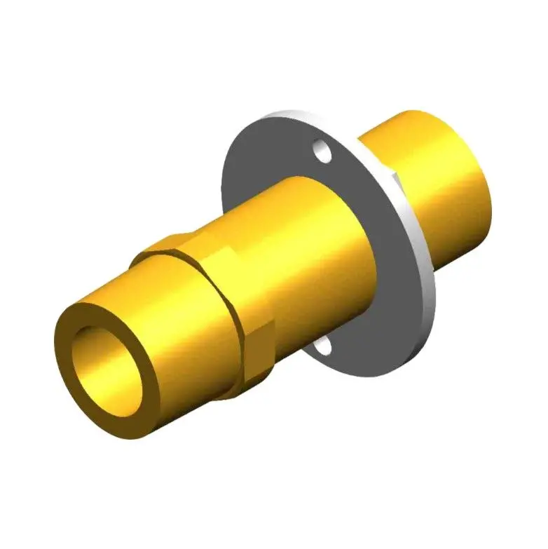 Whale Wx1567 Brass Shower Bulkhead Adaptor — 1/2 Inch Npt Male To 1/2 Inch Bsp Male 1
