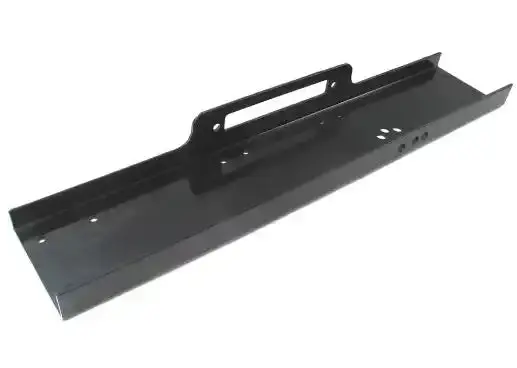 Bulldog Universal Winch Mounting Plate – 10" X 4.5" Heavy-Duty Steel Base 1